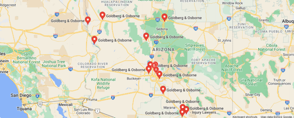 Goldberg & Osborne Office Locations